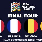 Italia, Holanda, Francia y España, las semifinales de la Nations League en Italia 2021.