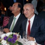 Cena de directivas en Estambul. De Blas, vicepresidente primero, representó al Real Madrid