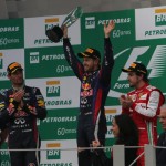 Vettel consigue su novena victoria consecutiva en el GP de Brasil. Fernando termina 3º