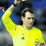 El Bernabeu reclamó un clarísimo penalti por manos de Joao Pereira 