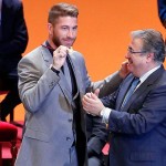 Sergio Ramos recibe la medalla de la ciudad de Sevilla