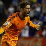 Primer gol de falta de Ramos con el Real Madrid