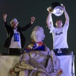 No habrá Cibeles si ganamos la Supercopa de España. La celebración ante el Cordoba de las dos Supercopas, Europa y España.