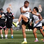 El Real Madrid completó su segunda sesión de entrenamiento para preparar el duelo de Anoeta