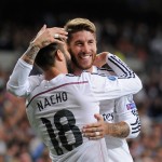Nacho, primer gol  con la camiseta del Real Madrid
