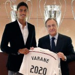 Varane, tres años en el Real Madrid, cinco títulos (Liga, Copa, Supercopa de España, Supercopa de Europa y Champions)