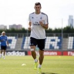 Bale se incorporó al grupo en la primera sesión de entrenamientos pensando en el Liverpool