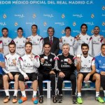 Sanitas entregó la tarjeta sanitaria a los jugadores del Real Madrid