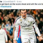 Bale,apunta al Clásico: «¡Deseando que llegue la próxima jornada»