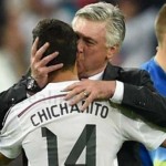 Ancelotti: » Si Chicharito está a este nivel seguirá en el Madrid»