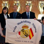Florentino Pérez recibió a la peña madridista de Japón