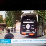 La Juventus llegó al Bernabeu, cinco minutos después de la Quedada Blanca