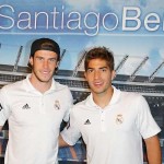 Bale y Lucas Silva firmaron autógrafos en el hotel de concentración