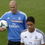 Zidane: » Varane es el futuro central del Real Madrid»