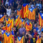 La Uefa podría sancionar al Barça por las banderas independentistas en la pasada final de champions