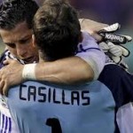 Cristiano Ronaldo se despide de Casillas