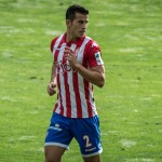 Luis Hernández, jugador del Sporting: «Contra el Madrid es el debut soñado»