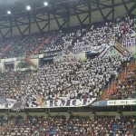 La Grada Fans REAL MADRID, un año más, respaldando al Real Madrid
