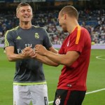 Toni Kroos se reencuentra con un viejo amigo en el Trofeo Bernabéu