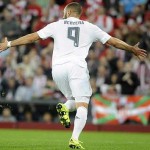 Benzema marca el 0-1 y sigue con su racha
