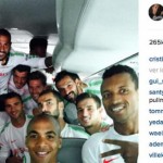 Ronaldo se divierte en la concentración portuguesa