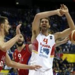 España pincha en su debut en el Eurobasket ante la Serbia de Bjelica
