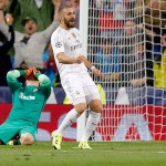 Benzema con 31 goles igualó a Gento como el 5º madridista más goleador en Europa