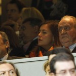Su Majestad, D. Juan Carlos, estuvo en el Palco del Bernabeu