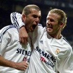 Zidane: «Aprecio mucho haber jugado con Beckham»