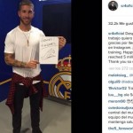 Ramos alcanza los 5 millones de seguidores en Instagram