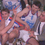 Laso y Perasovic, campeones en la Copa de 1995