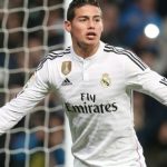 James estrenó el casillero goleador del Real Madrid 2017