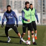 Ramos, la principal novedad en el primer entrenamiento semanal en la semana de los Sevilla vs Real Madrid