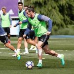 Bale se incorpora al grupo en la primera sesión pensando en el Barça
