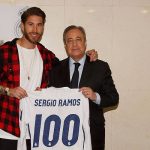 El capitán Ramos cumplió 100 partidos en Liga de Campeones