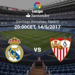 Final del partido: Real Madrid 4 – 1 Sevilla.