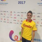 La patinadora Mónica Gimeno da a España la tercera medalla en el tercer día de competición de los Juegos Mundiales