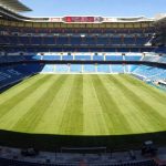 El Santiago Bernabéu ya luce el nuevo césped