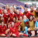 Las chicas de la rojita sub 17 endosan una manita a Polonia (5-0), se meten en semifinales del Europeo y son grandes favoritas al título continental