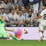 Asensio tuvo la ocasión más clara en su partido 100 con el Real Madrid