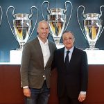 Florentino a Zidane: «Representas los valores del Real Madrid»