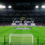 Sobresaliente TIFO de la Grada Fans anoche en el Bernabéu
