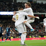 Modric se abona al tercer gol en el Bernabéu.