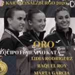 El karate español suma cinco medallas en la Premier Salzburgo y supera las 20 medallas en el olímpico 2020.