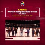 Oficial: El campeonato del mundo de Kárate se disputará en Noviembre de 2021