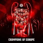 El Bayern Múnich campeón de Europa. 6ª Champions de los alemanes que desempatan a finales ganadas y perdidas.
