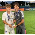 Pablo Rodríguez, campeón de la Youth League con el Real Madrid: » Hemos sido los primeros en ganarla y eso es un ingrediente extra»