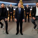 Florentino Pérez, Zidane, Laso y los capitanes de los equipos de fútbol y baloncesto felicitan la Navidad a los madridistas