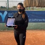 La joven tenista, Jessica Bouzas, logra su primer torneo profesional en EL Cairo.