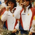 44ª MEDALLA (Barcelona 1992). PLATA en Tenis femenino  dobles UNA PLATA PARA UNA PAREJA DE ORO